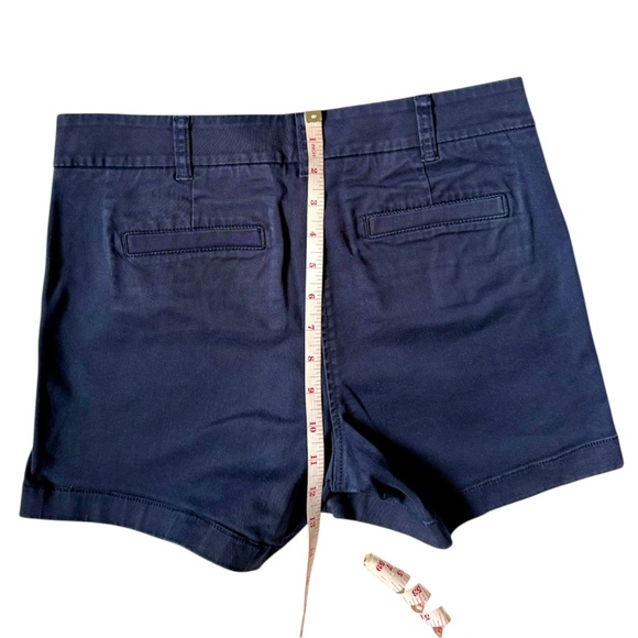 J.Crew Navy Chino Shorts 3.5” Inseam Size 2 - Picture 4 of 7